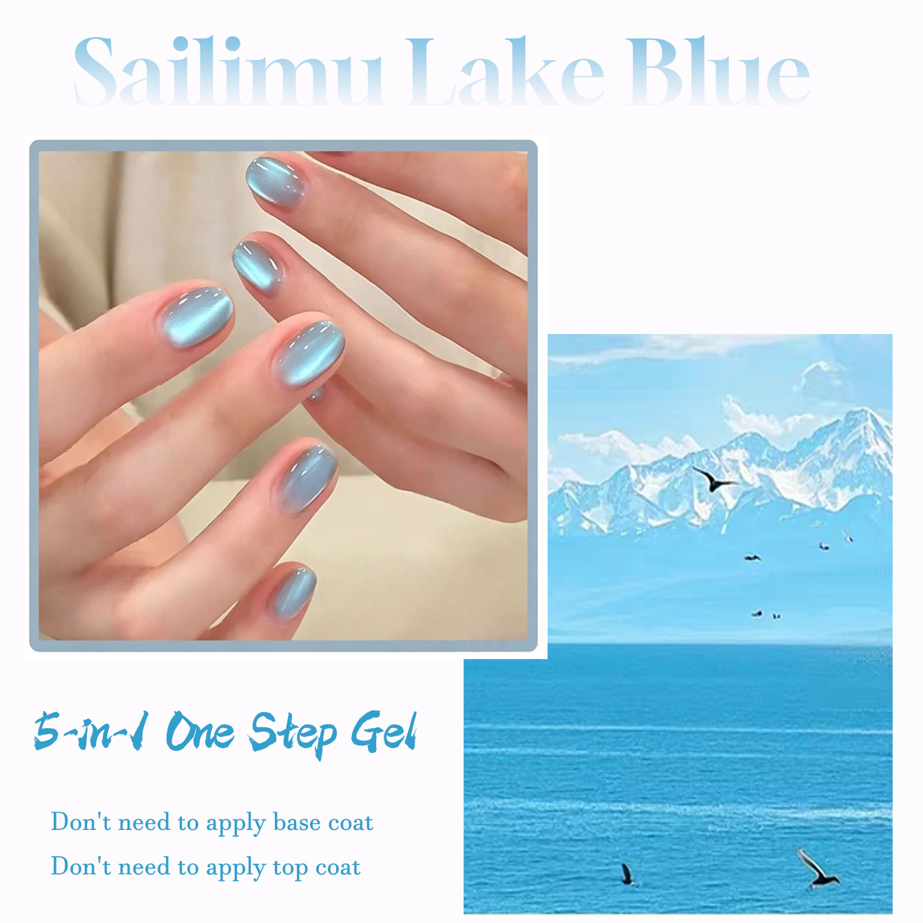 Nail Art One Stroke - 1pcs TC New 5-in-1 Lazy One-Step