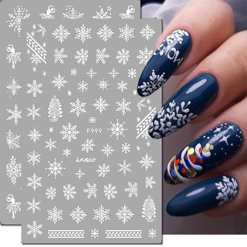 3d Nail Art Stickers Christmas - Nail Art Xmas Tree review and price