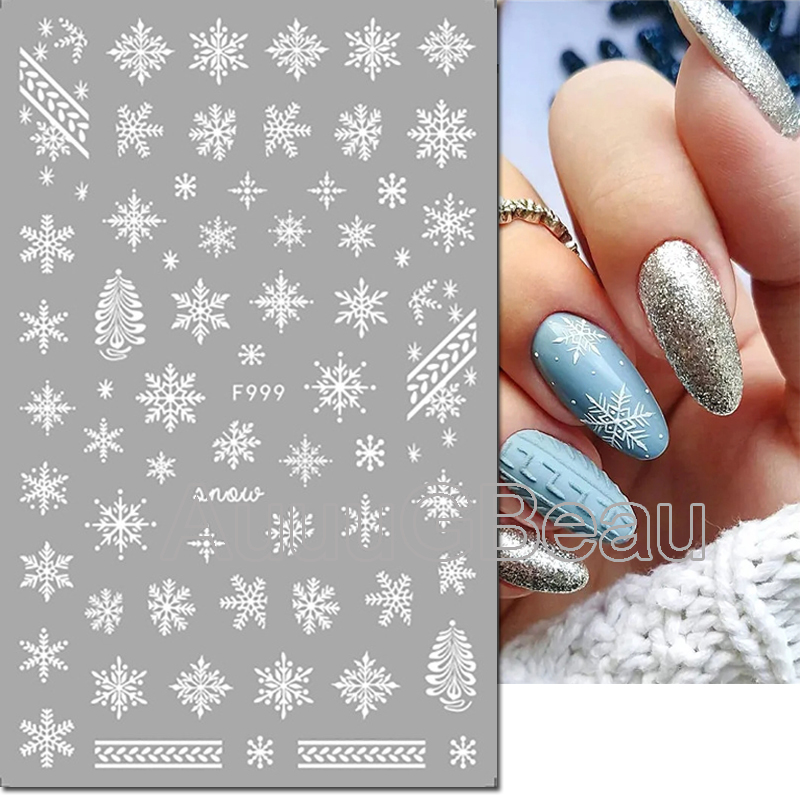 3d Nail Art Stickers Christmas - Nail Art Xmas Tree review and price
