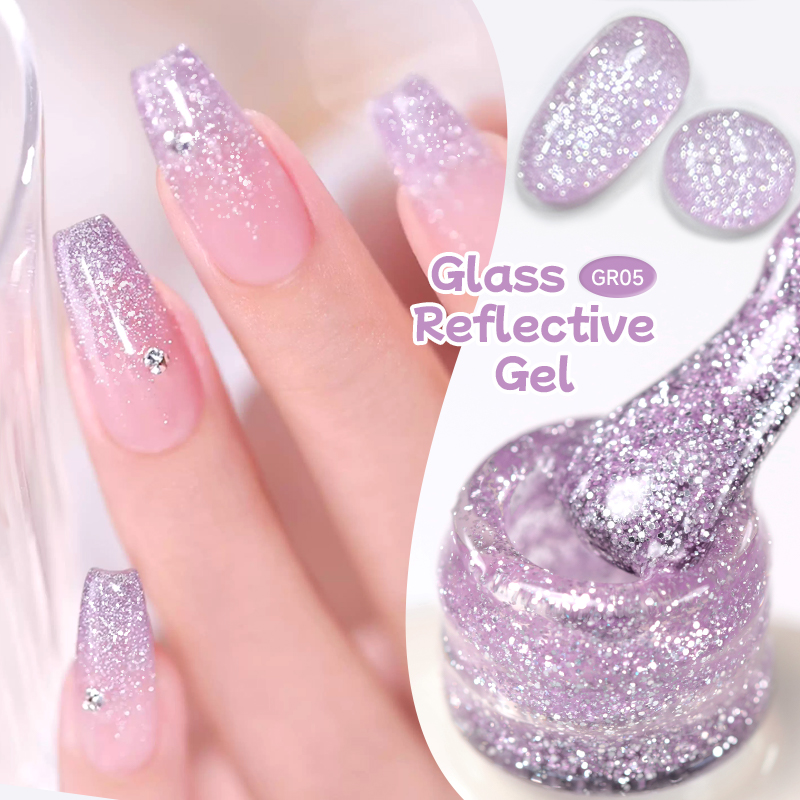 UR SUGAR 15ml Glitter Purple N - Nail Art Violet review and price