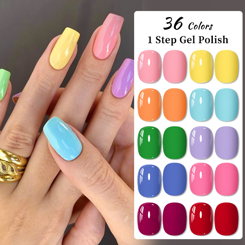 1-step Gel Polish 3 IN 1 Gel N - Nail Art One Stroke review and price