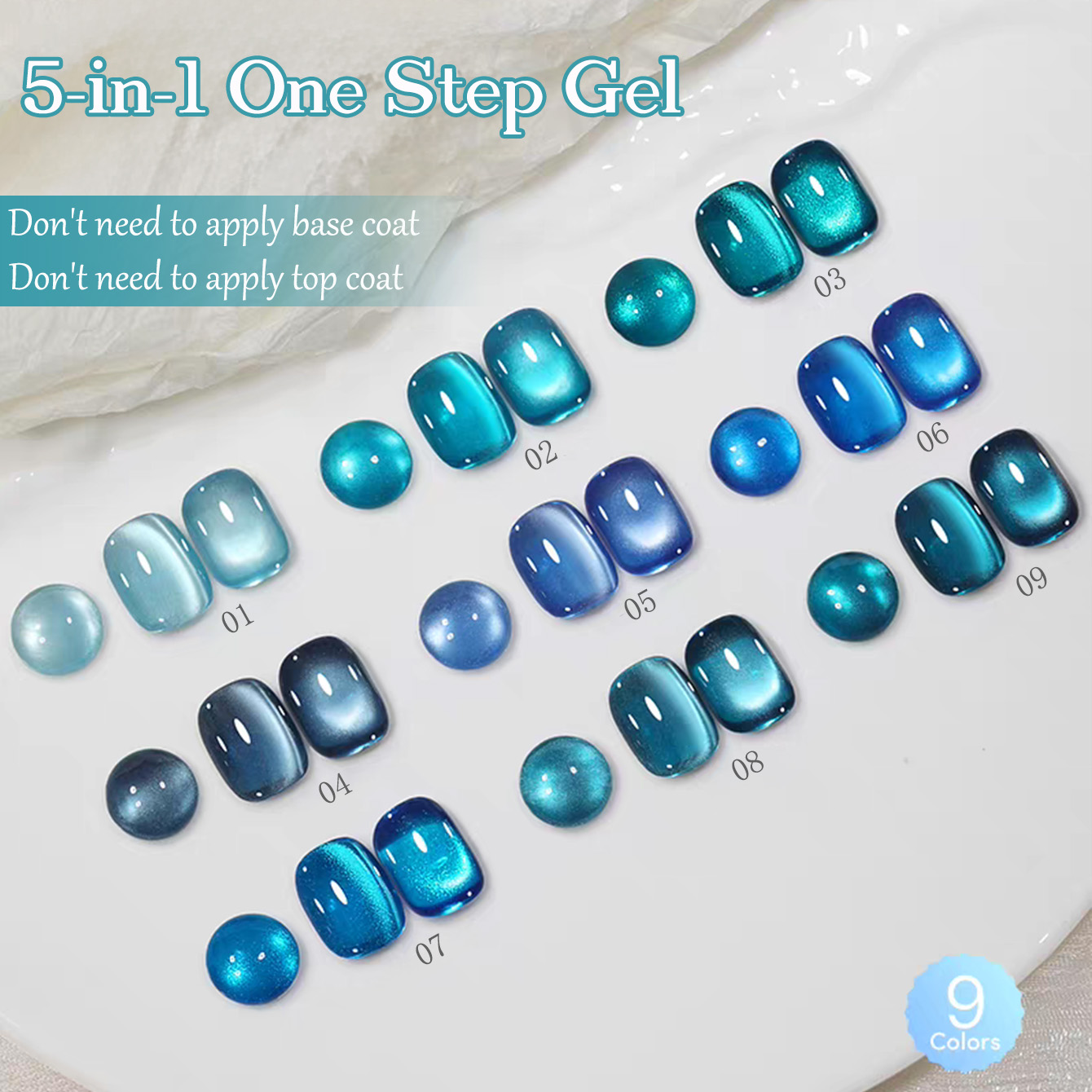 WS 5-in-1 One-Step New Sapphir - Nail Art One Stroke review and price