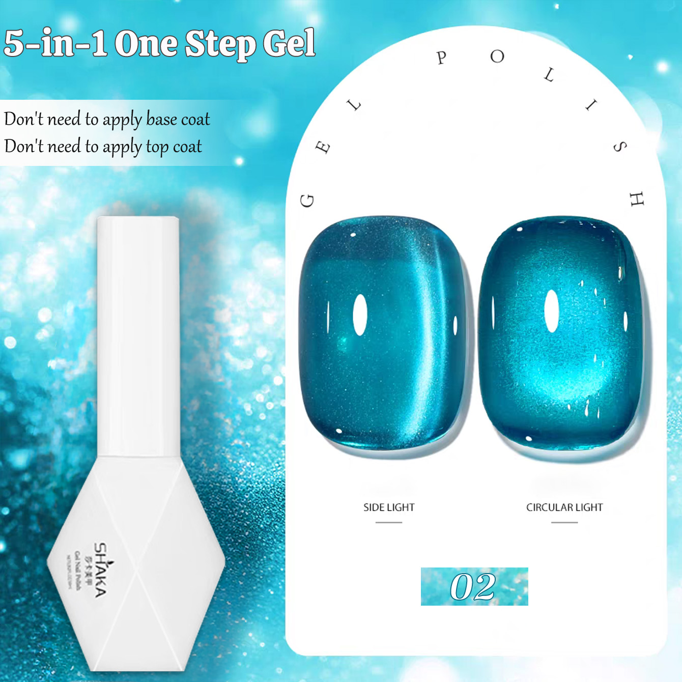 WS 5-in-1 One-Step New Sapphir - Nail Art One Stroke review and price