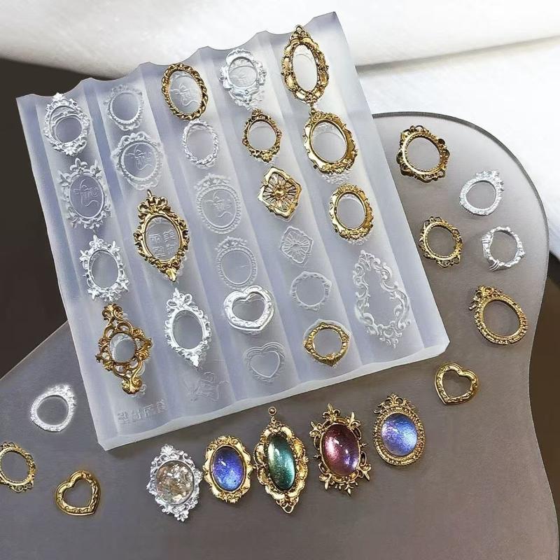 Z. Retro Picture Frame Gem Bar - Nail Art Zone review and price