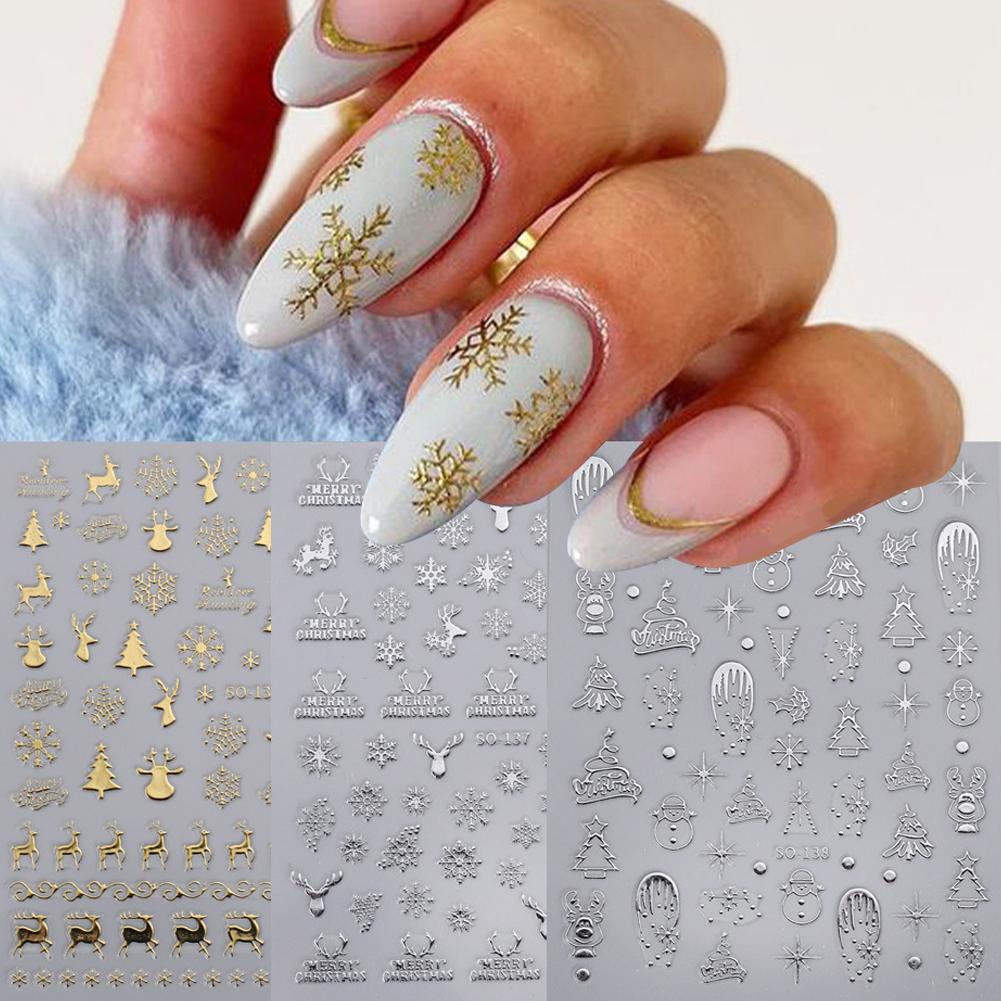 Christmas Nail Art Stickers Na - Nail Art Xmas Tree review and price
