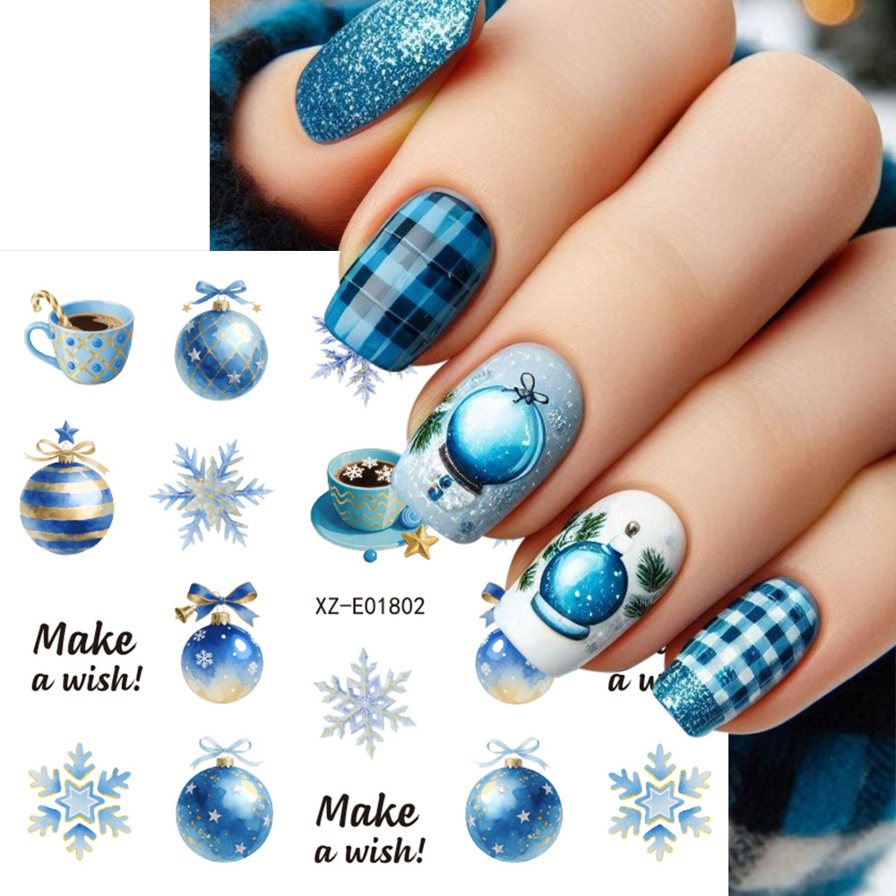 30pcs/set Christmas Nail Art S - Nail Art Xmas Tree review and price