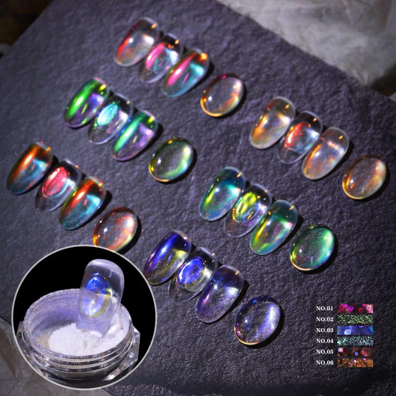 Z. Nail Glitter Aurora Ice Tra - Nail Art Zone review and price