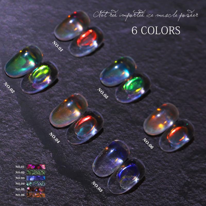 Z. Nail Glitter Aurora Ice Tra - Nail Art Zone review and price