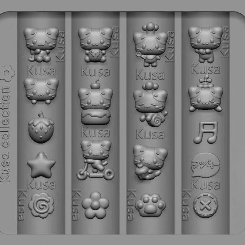 Z. 3D Relief Silicone Nail Art - Nail Art Zone review and price