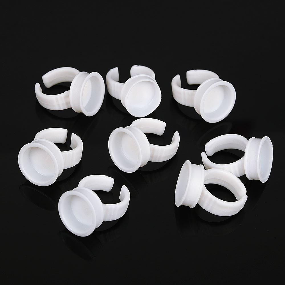 100PCS Tattoo Rings Cups Dispo - Nail Art Extension review and price
