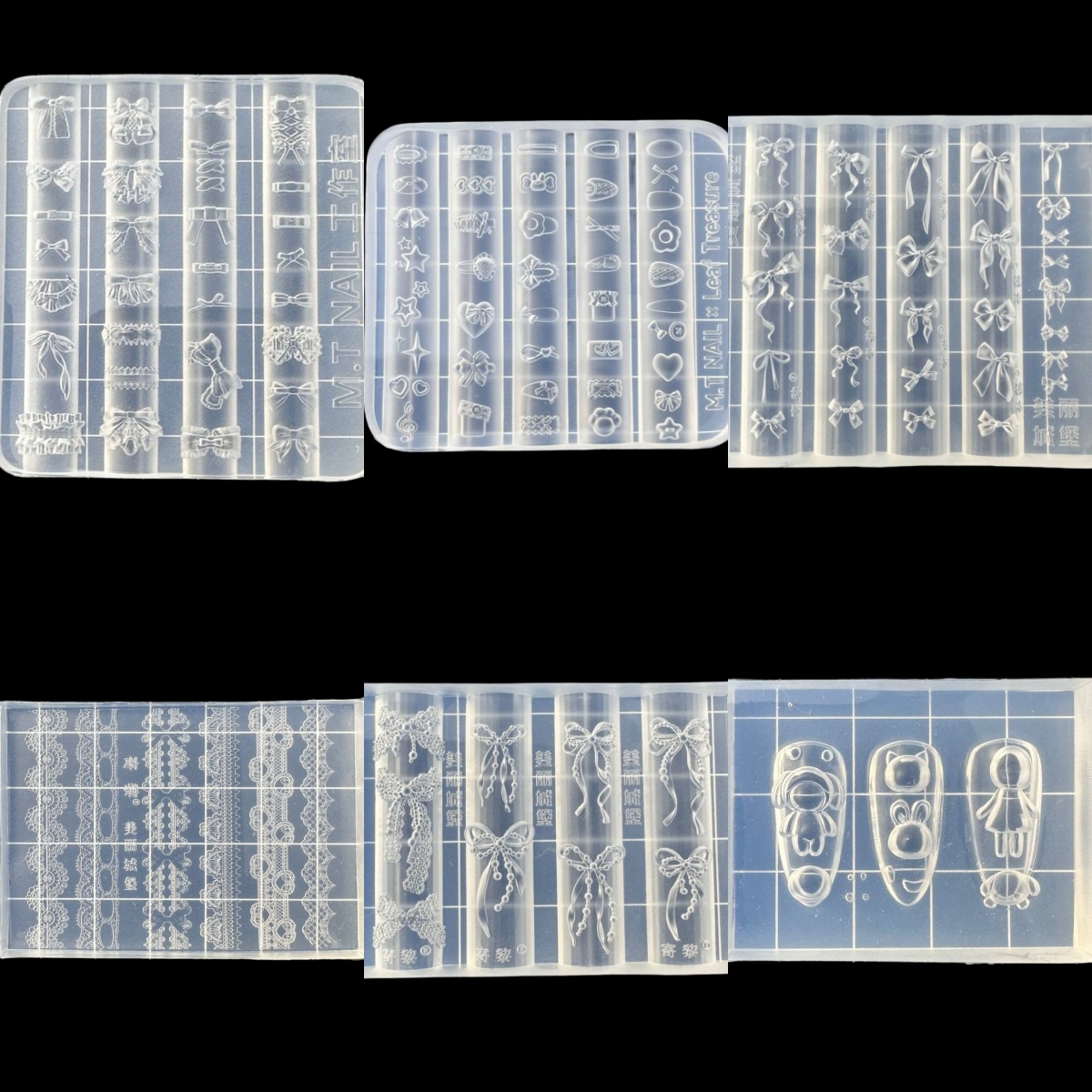 Z. Bowknot 3D Silicone Nail Mo - Nail Art Zone review and price
