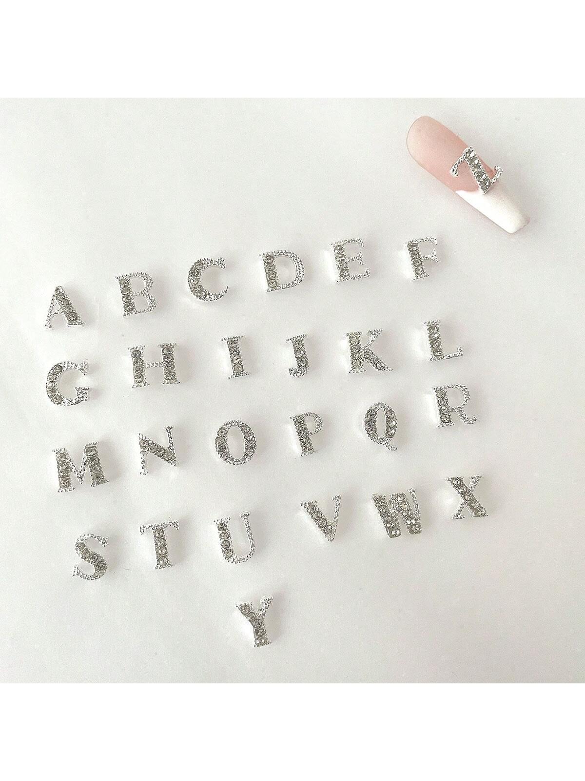 26pcs/pack A To Z Alphabet Sha - Nail Art Zone review and price