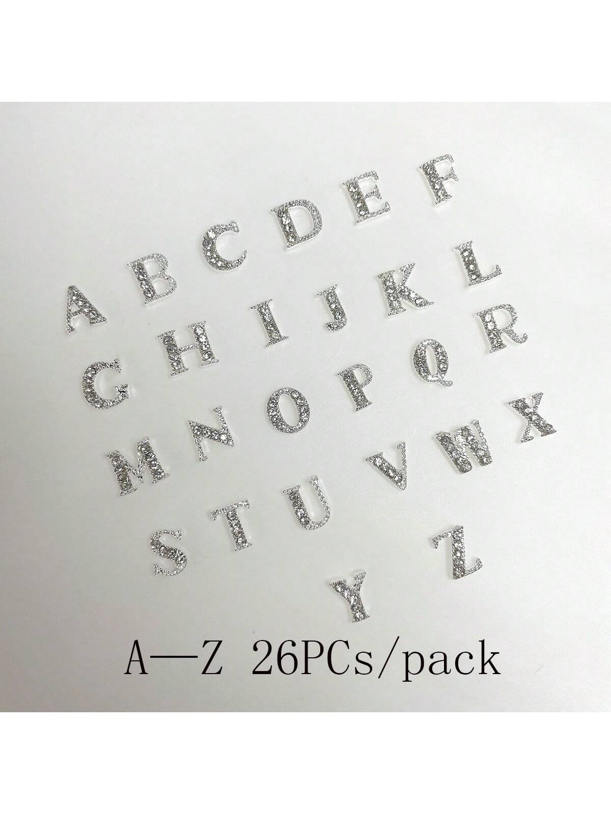 26pcs/pack A To Z Alphabet Sha - Nail Art Zone review and price