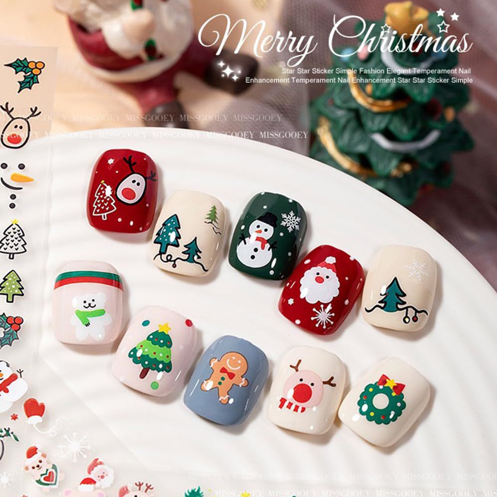 30 Sheets Christmas Nail Art S - Nail Art Xmas Stickers review and price