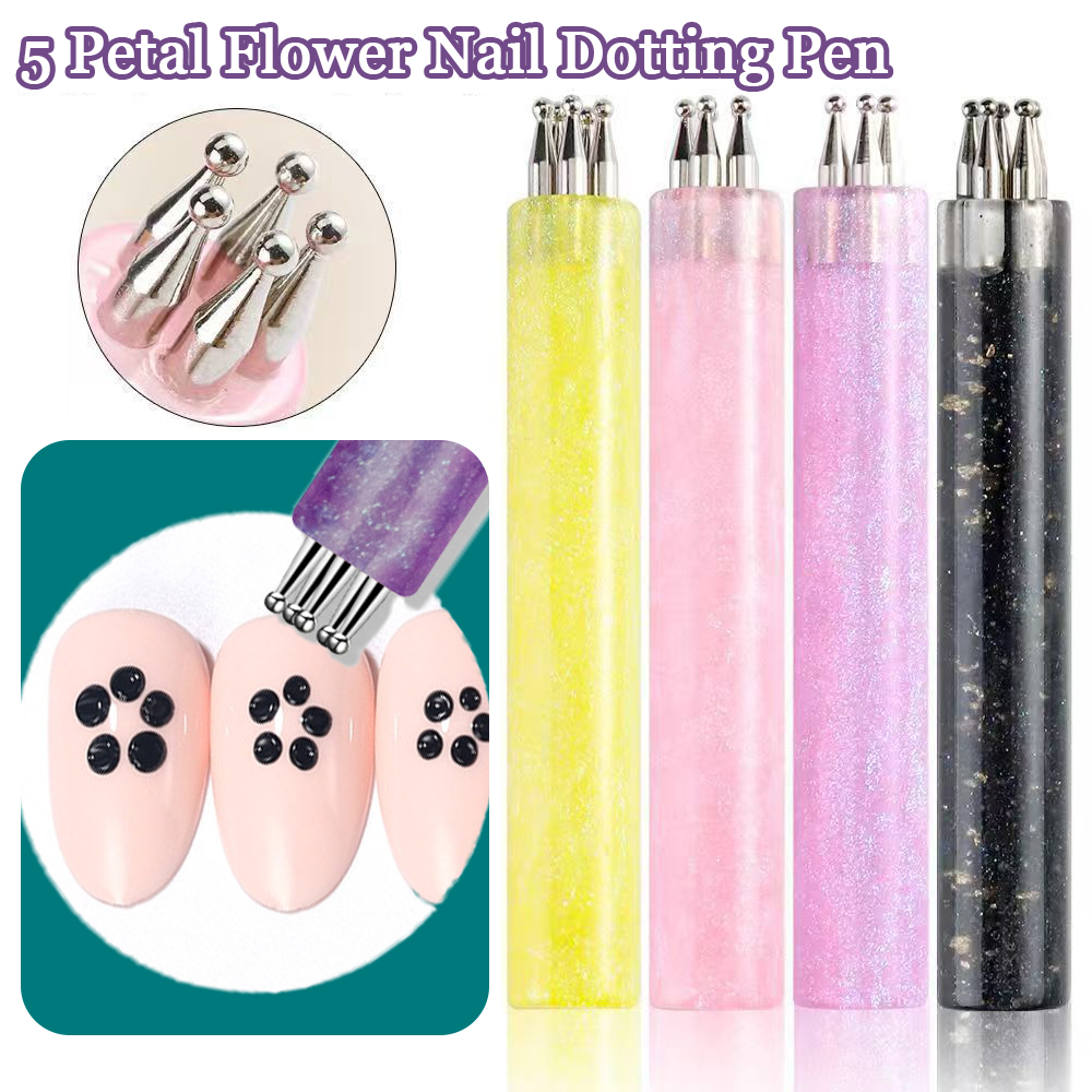 5 Petal Flower Nail Dotting Pe - Nail Art One Stroke review and price