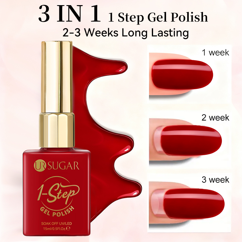 UR SUGAR 15ml Red 1-step Gel P - Nail Art One Stroke review and price