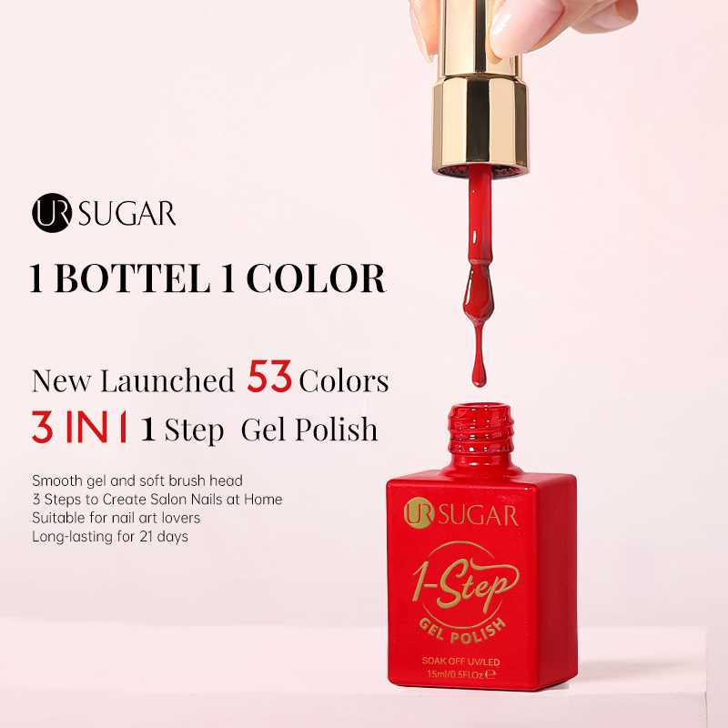 UR SUGAR 15ml Red 1-step Gel P - Nail Art One Stroke review and price