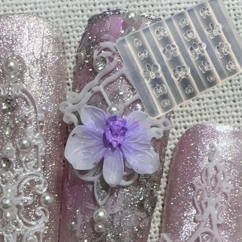 Z. 3D Phalaenopsis Flower Sili - Nail Art Zone review and price