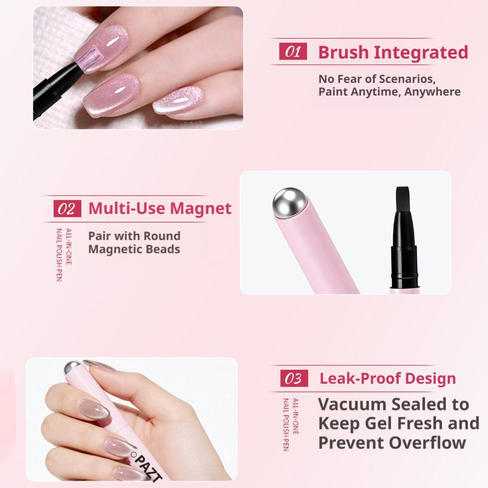 Magnetic Gel Nail Polish Pen,  - Nail Art One Stroke review and price